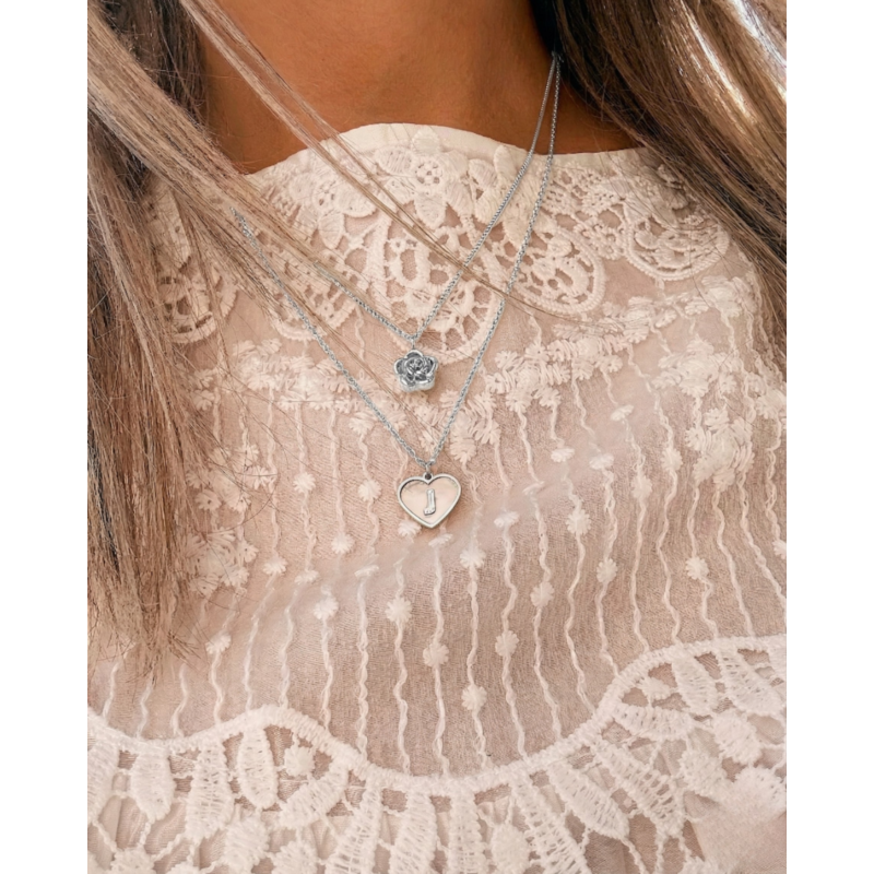 Ketting met bloem 