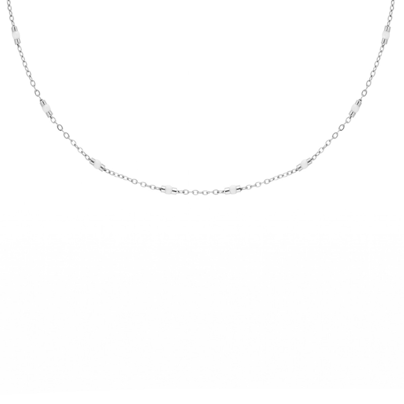 Ketting met witte schakels