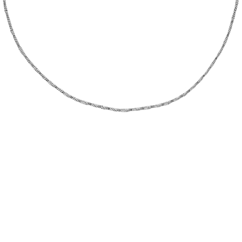 Minimalistische ketting met twist