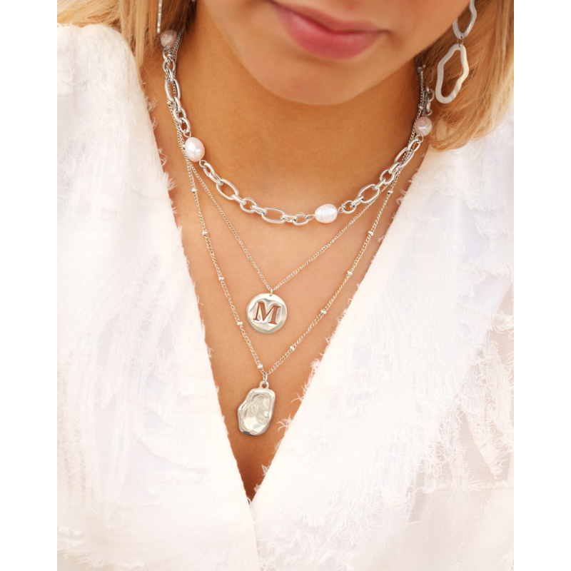 Bolletjes ketting met hanger