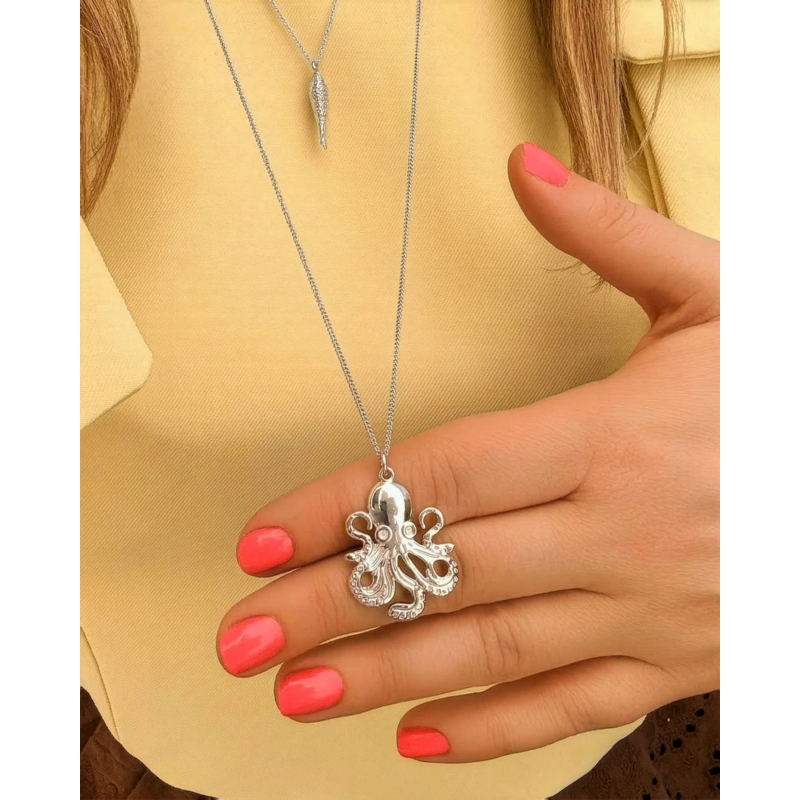 Ketting met octopus