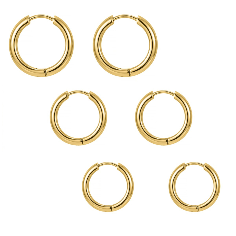 Musthave oorringetjes set goudkleurig