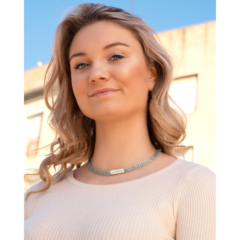 Mesh ketting graveerbaar