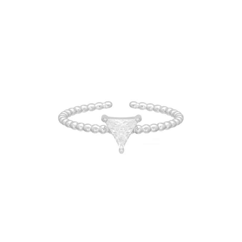 Ring fancy triangle