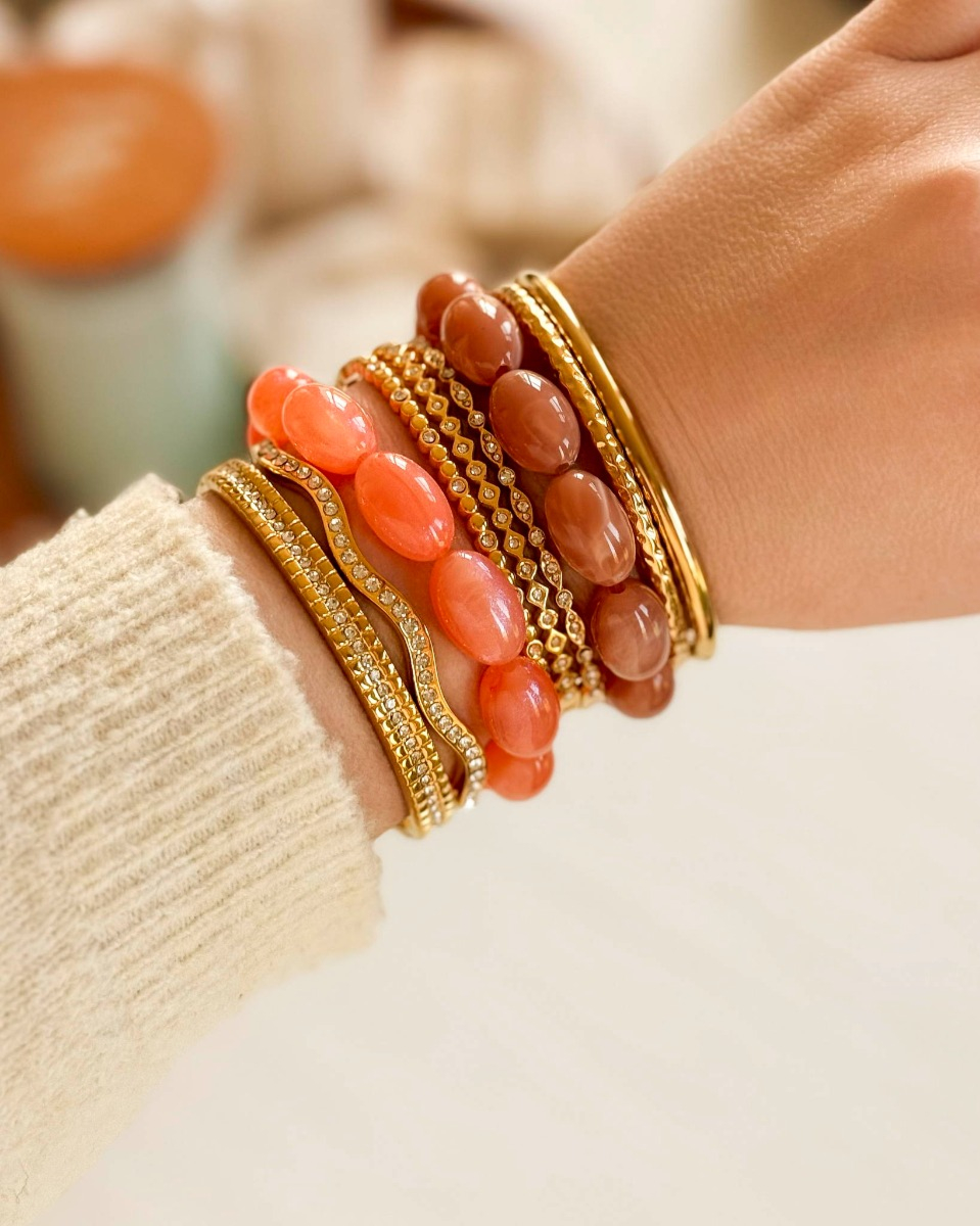 Gouden armbanden mix