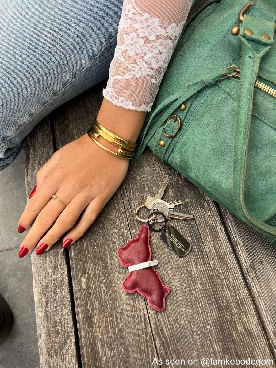 Ronde bangle armband.