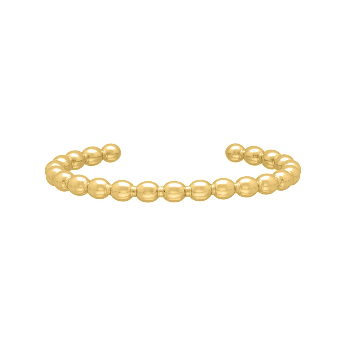 Bangle bolletjes goudkleurig