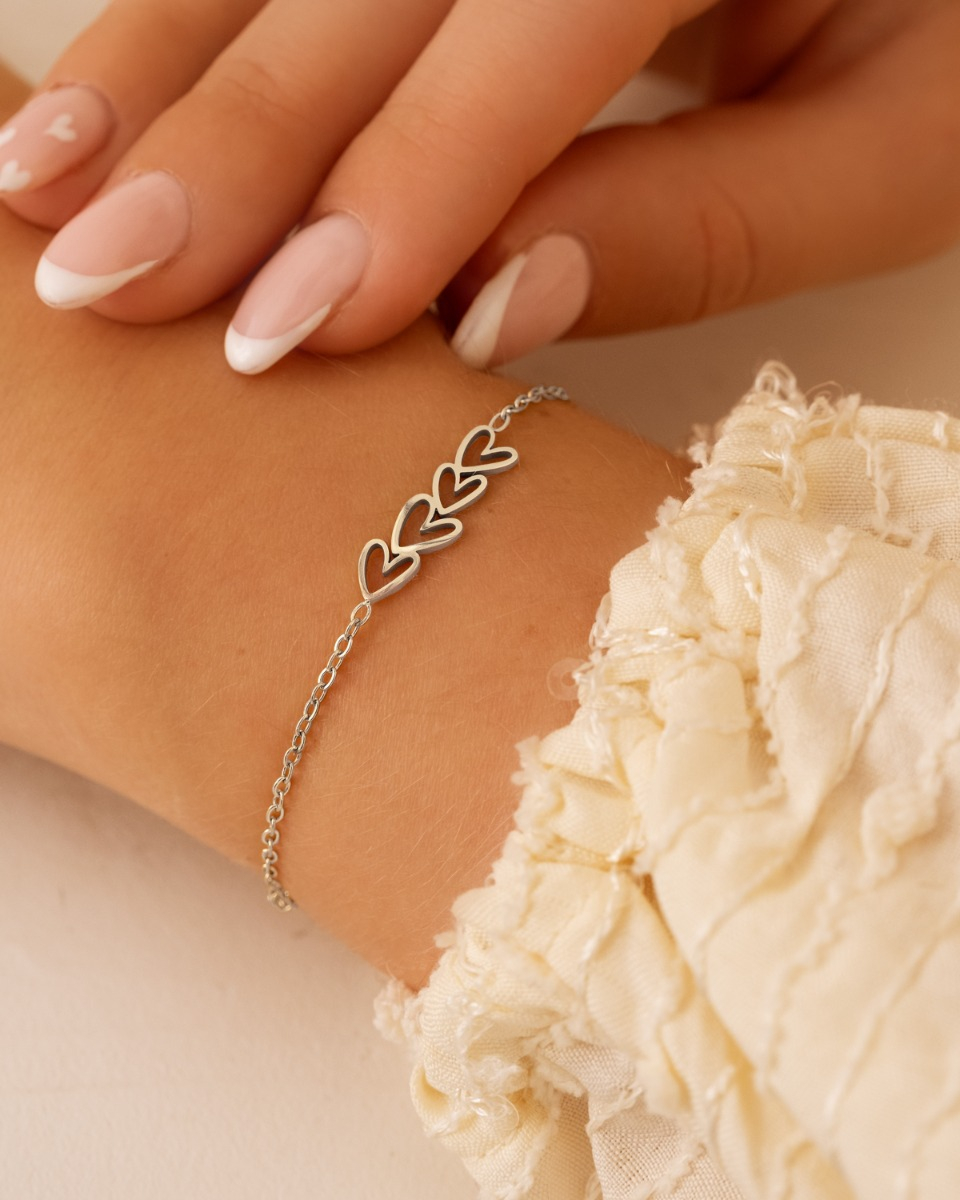 Armband love hearts