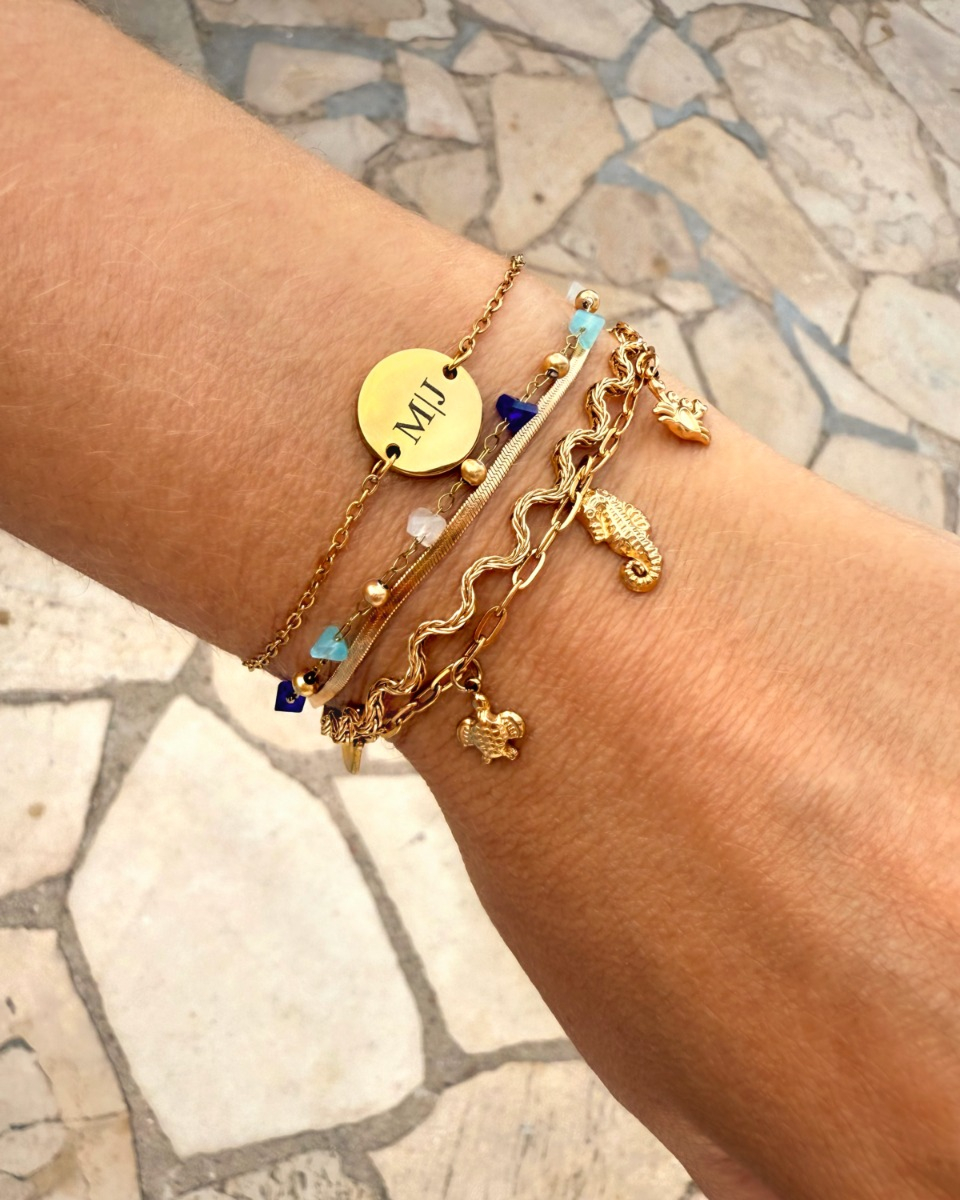 Gouden armparty voor de zomer