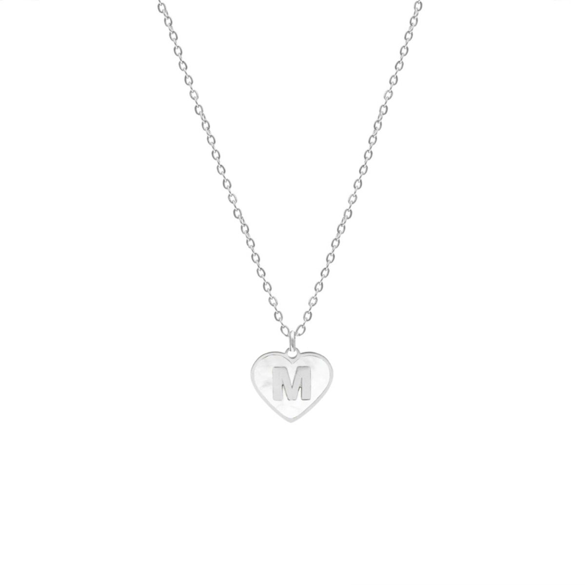 Letter ketting luxury heart