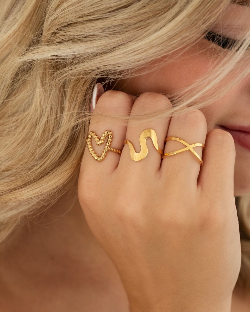 Ringparty goud met model