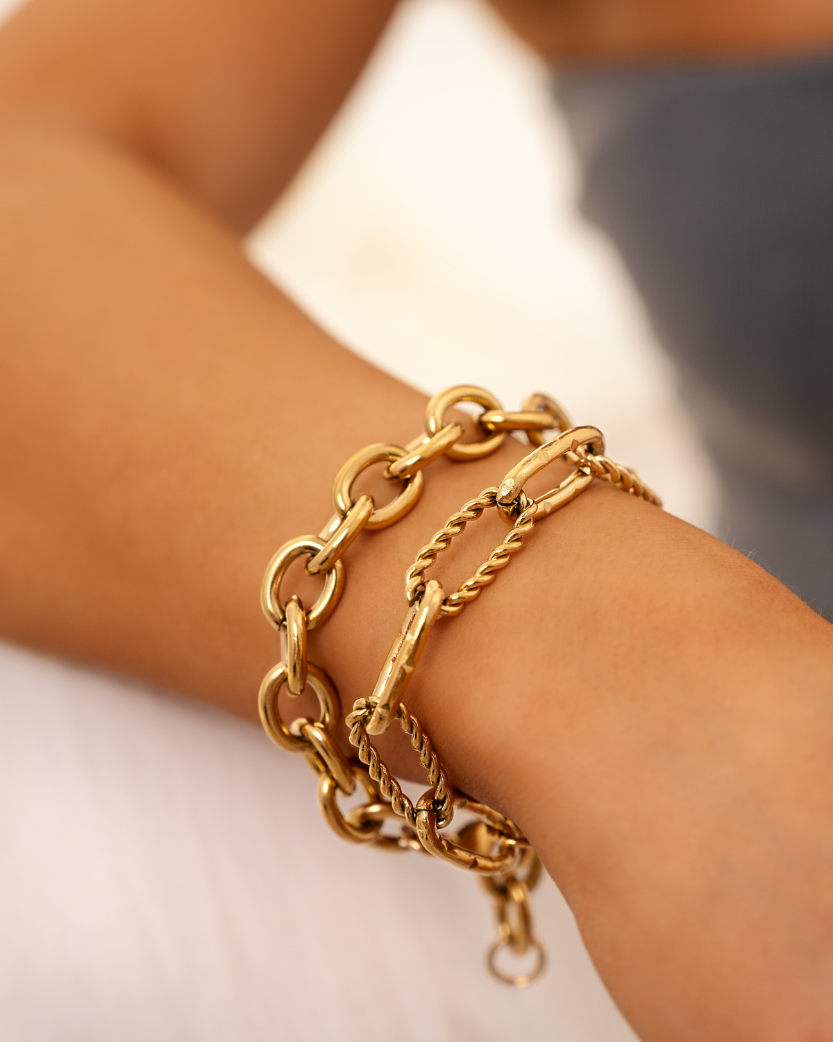 Mix van twee schakelarmbanden