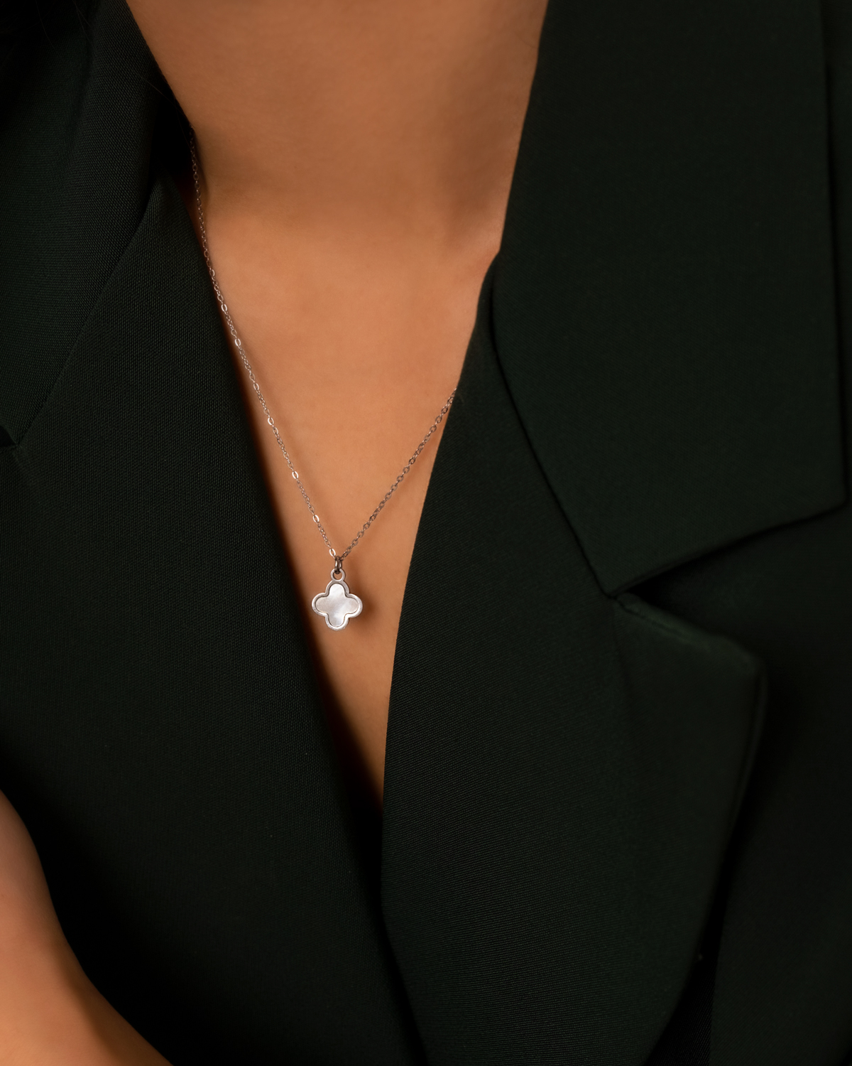 Luxury clover sieradenset