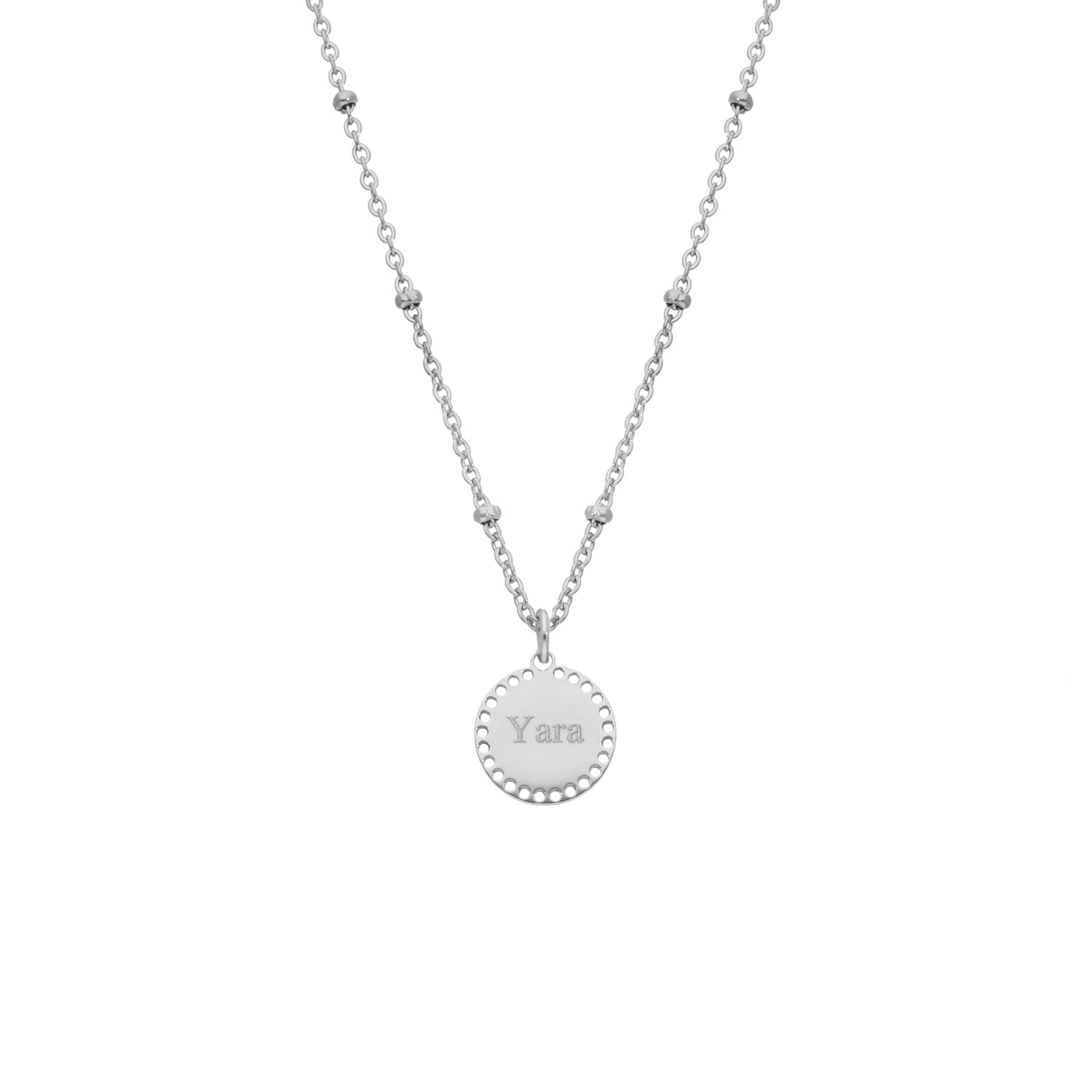 Coin ketting graveren