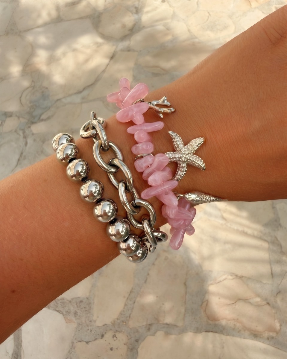 Big chain link bracelet