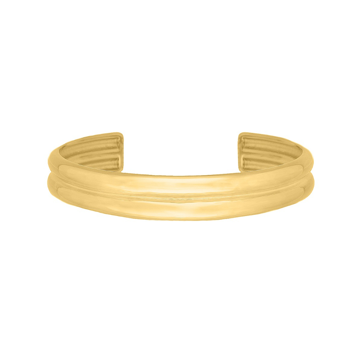 Dubbele bangle goud