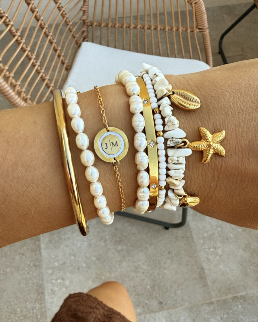 gouden armbanden mix