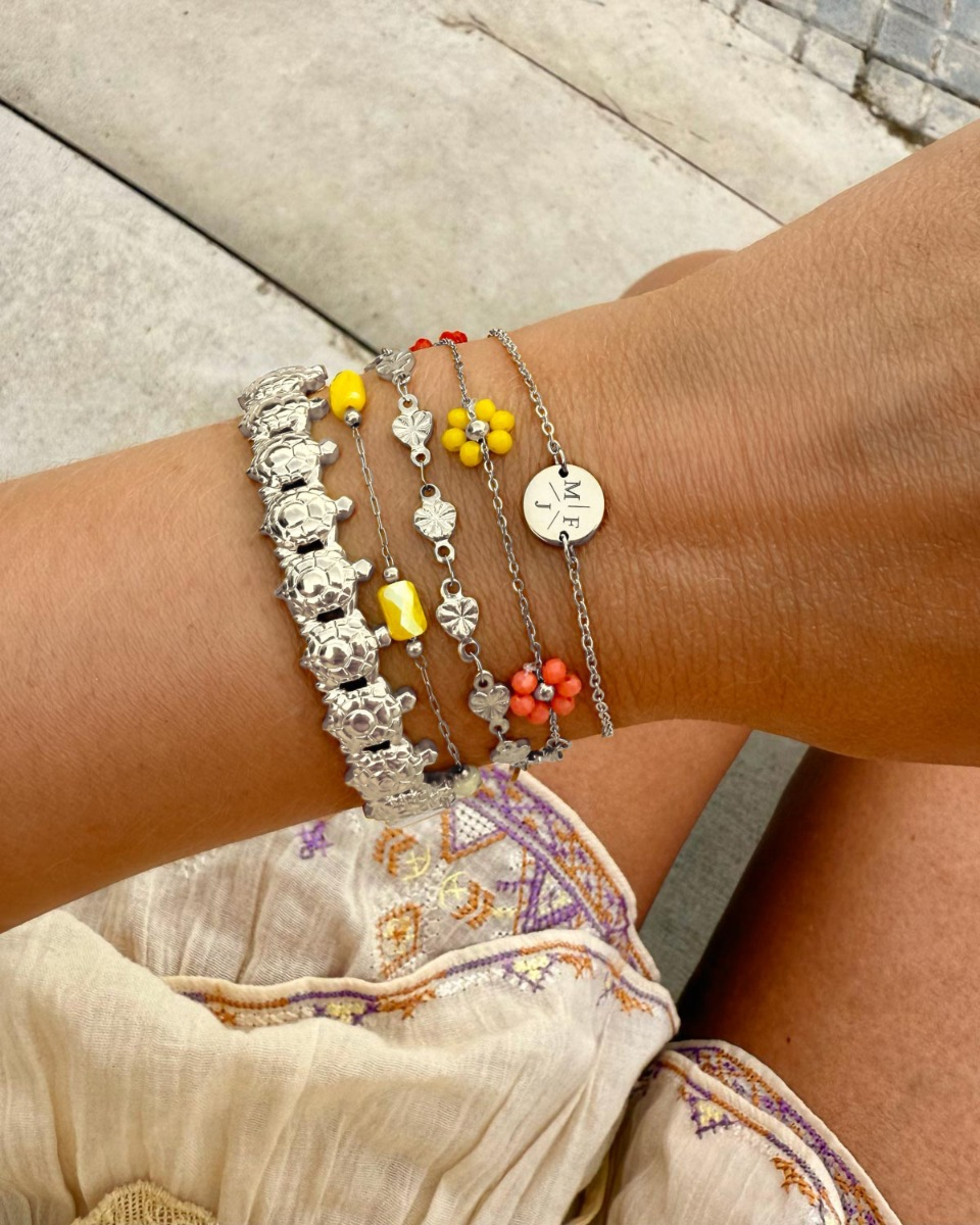 Bangle met kleurtjes