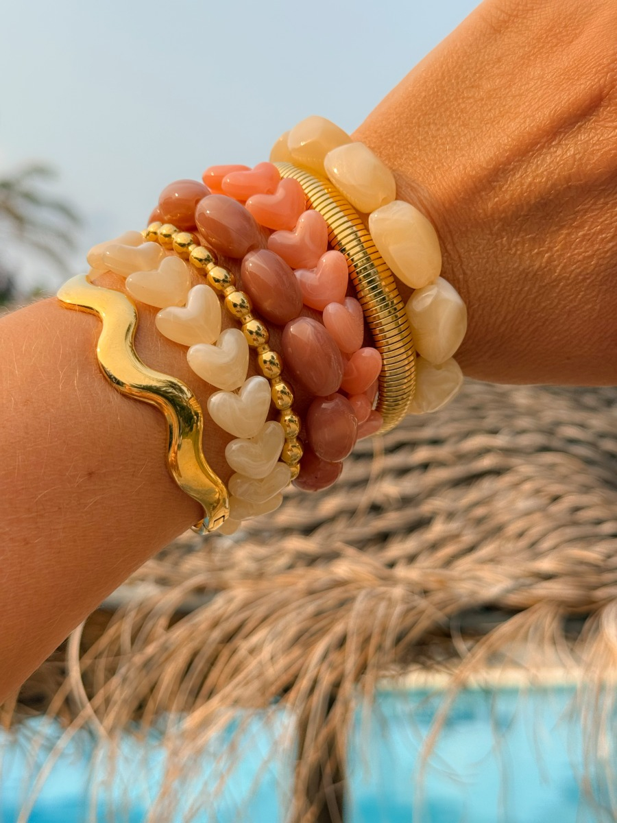 Bangles in zomerse armparty