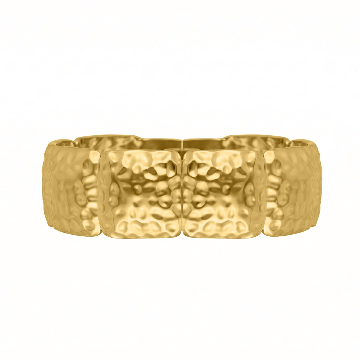 Vintage bangle statement goudkleurig