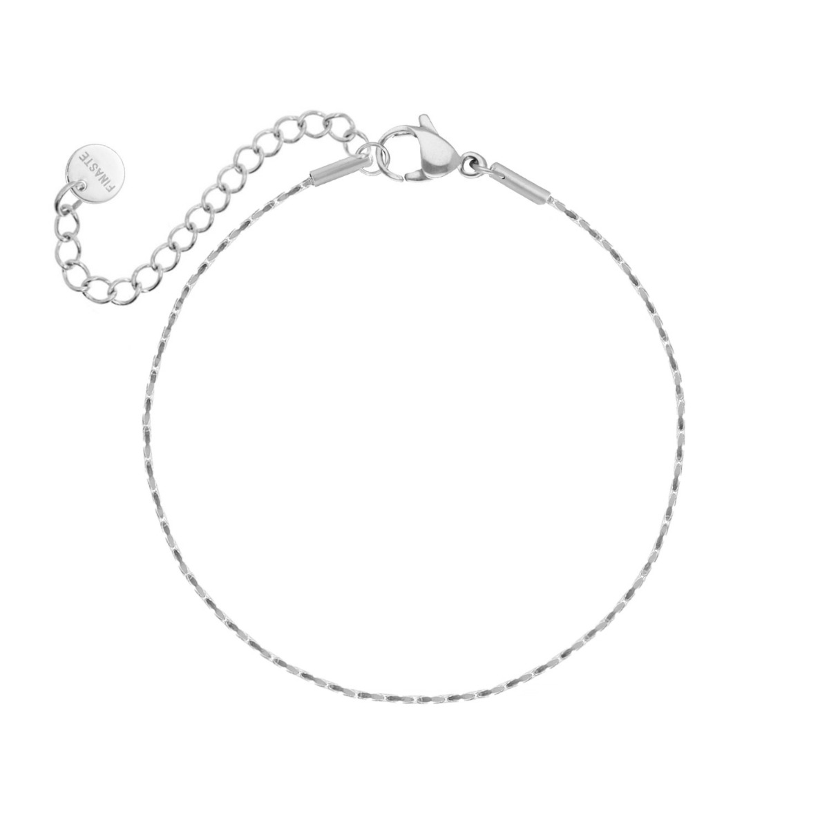 armbandje minimalistisch zilver