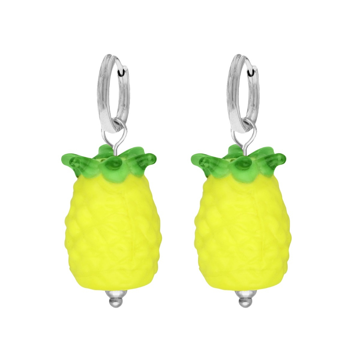 Oorbellen ananas