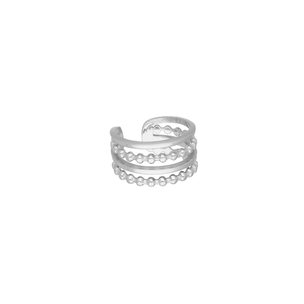 Stacked ear cuff