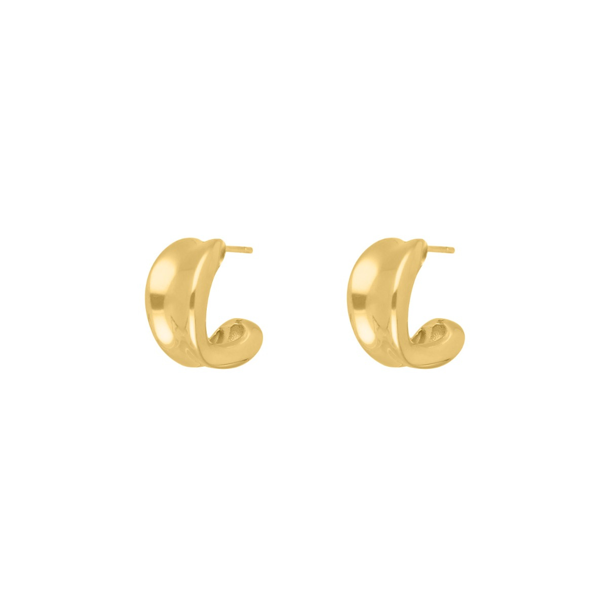 Chunky hoops goud