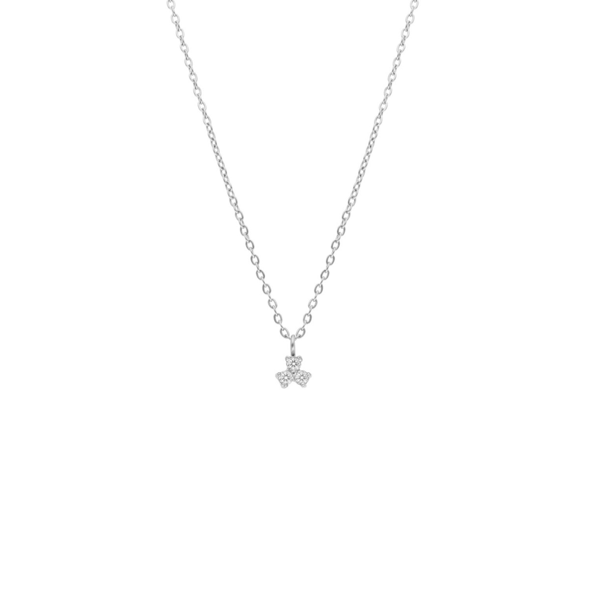 Ketting triple stone