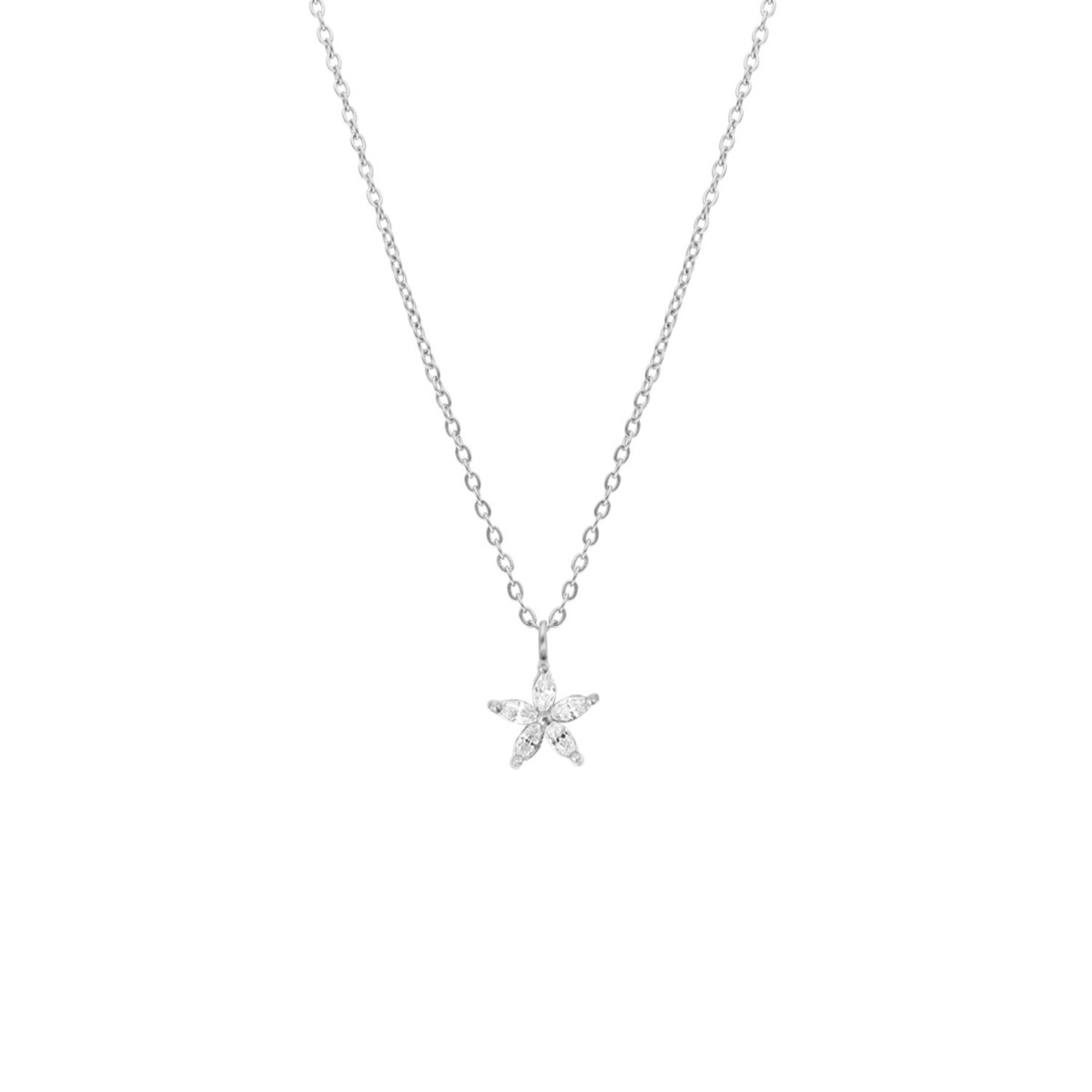 Sparkle flower ketting
