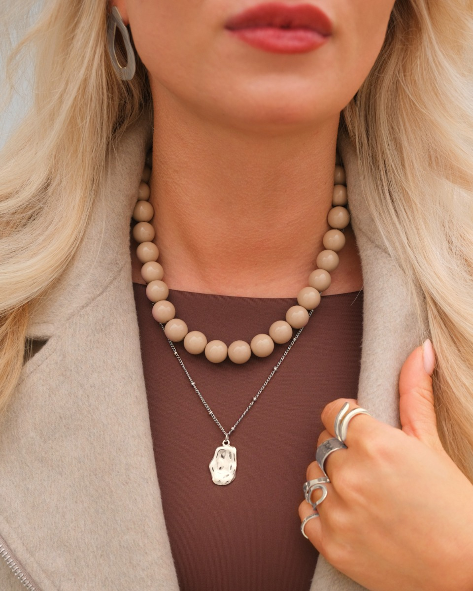 ketting met hanger zilver