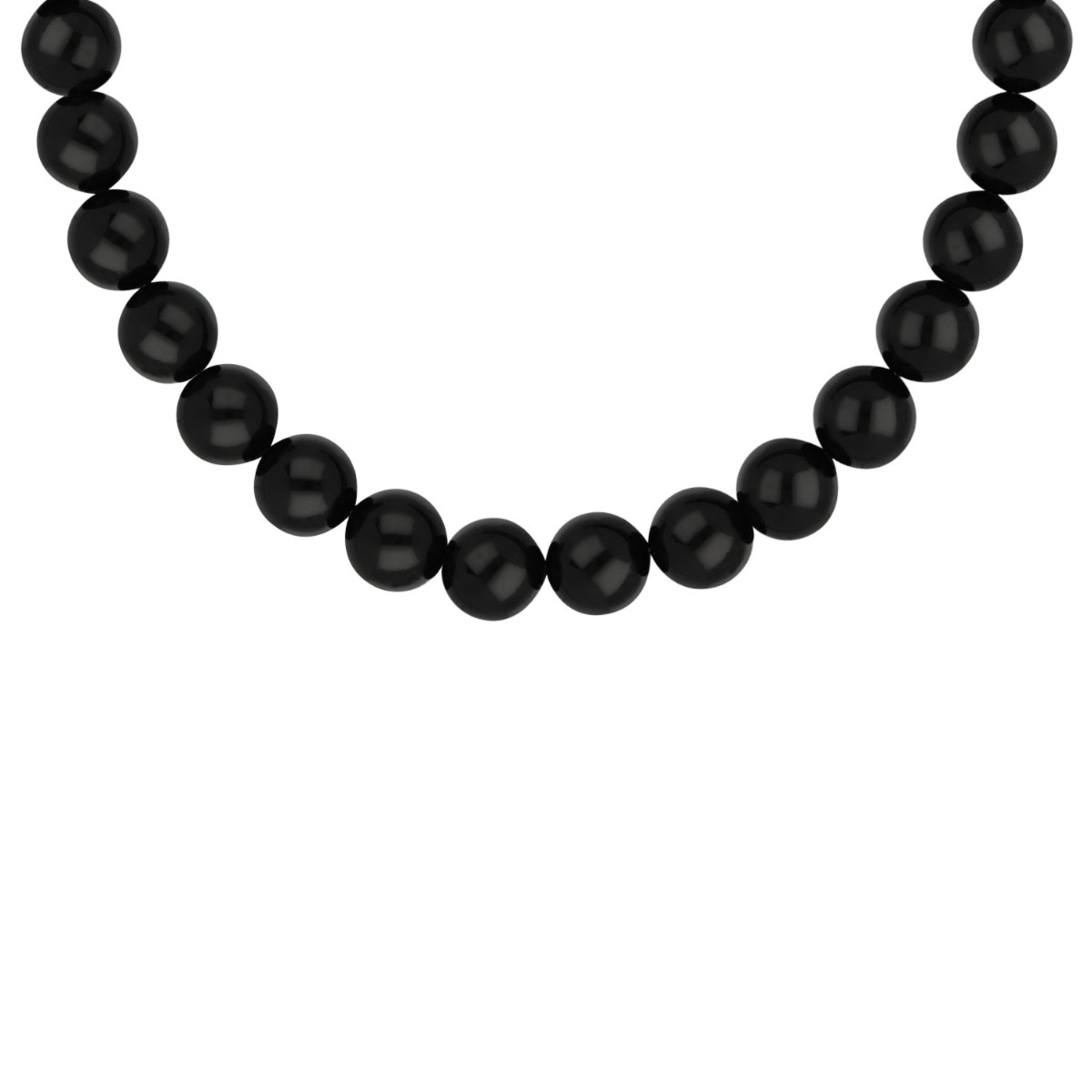Ketting candy kralen zwart