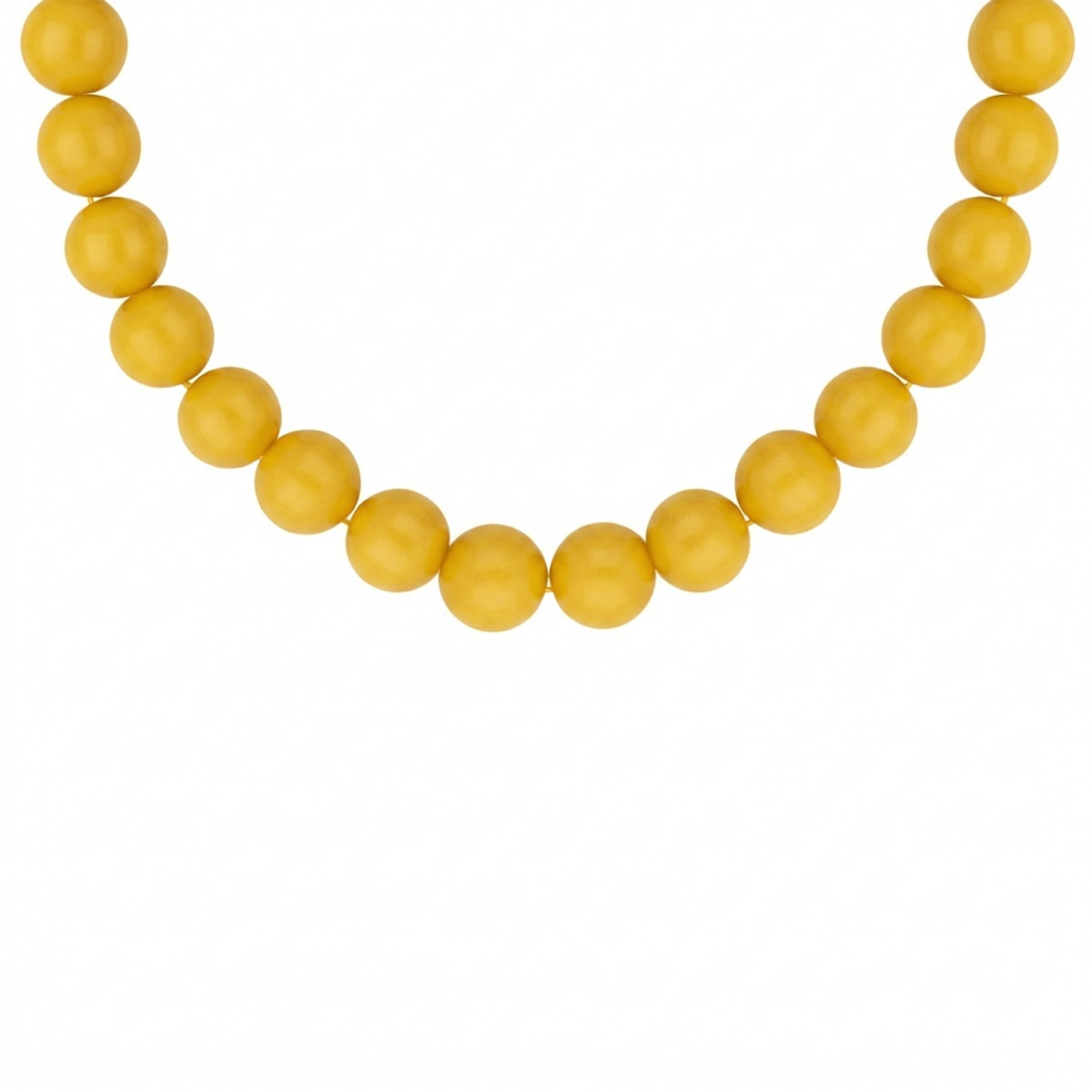 Kralen ketting yellow
