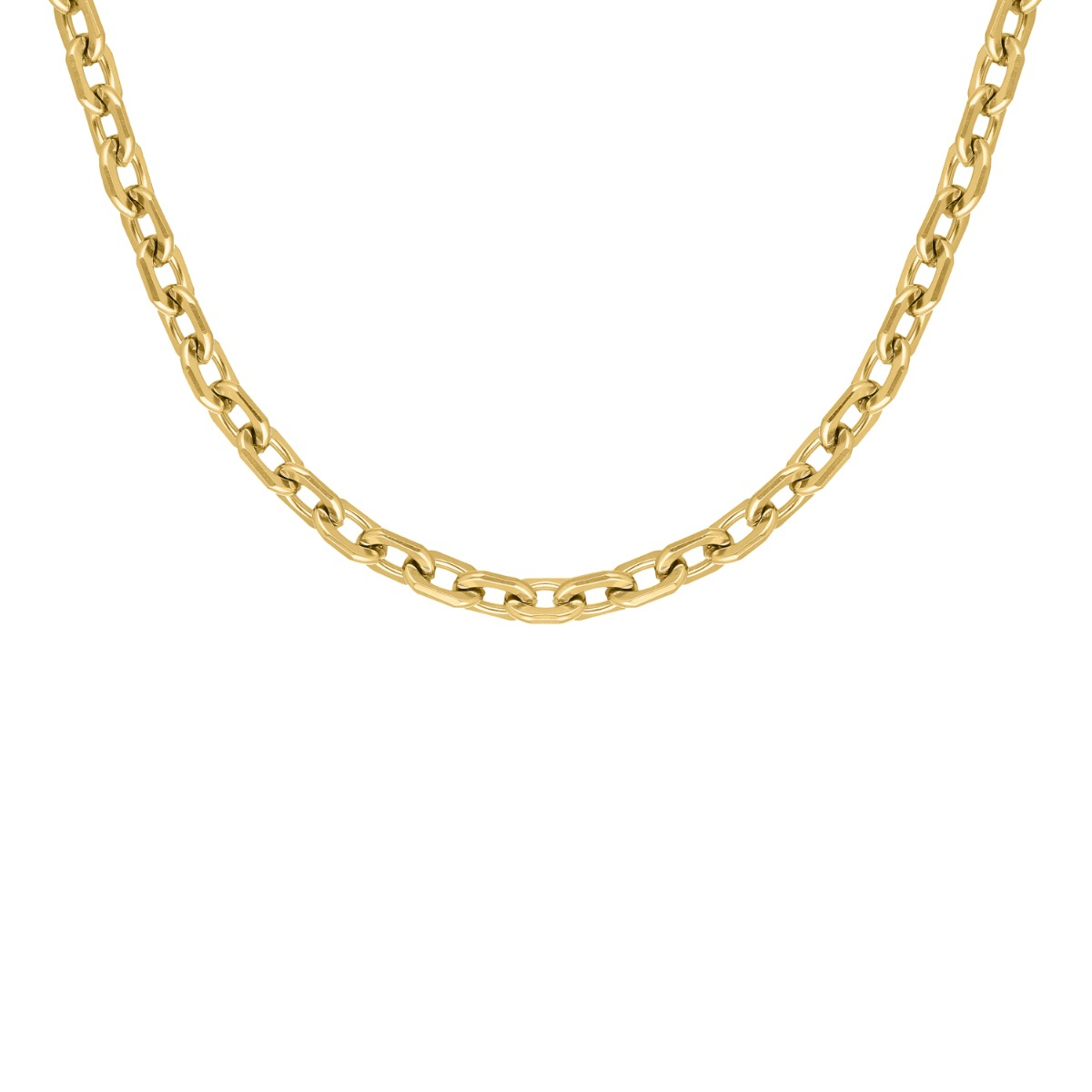 Statement schakelketting goudkleurig