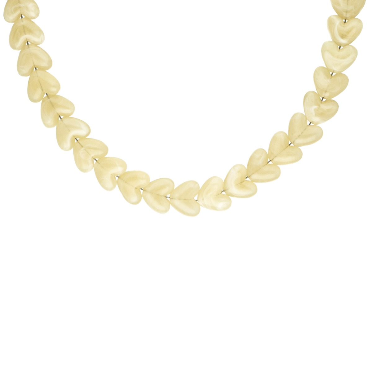 Hartjes ketting butter yellow
