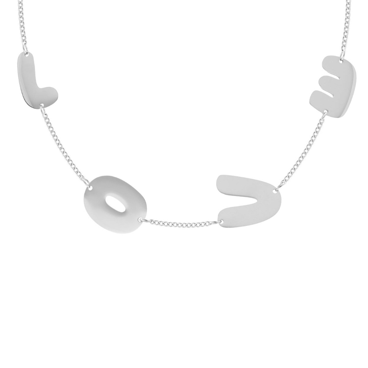 Love ketting zilver