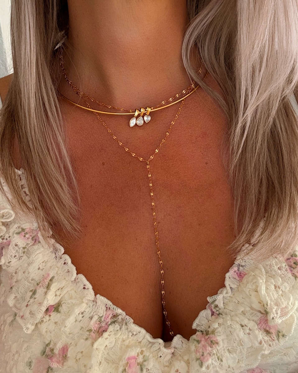 Necklaceparty goud