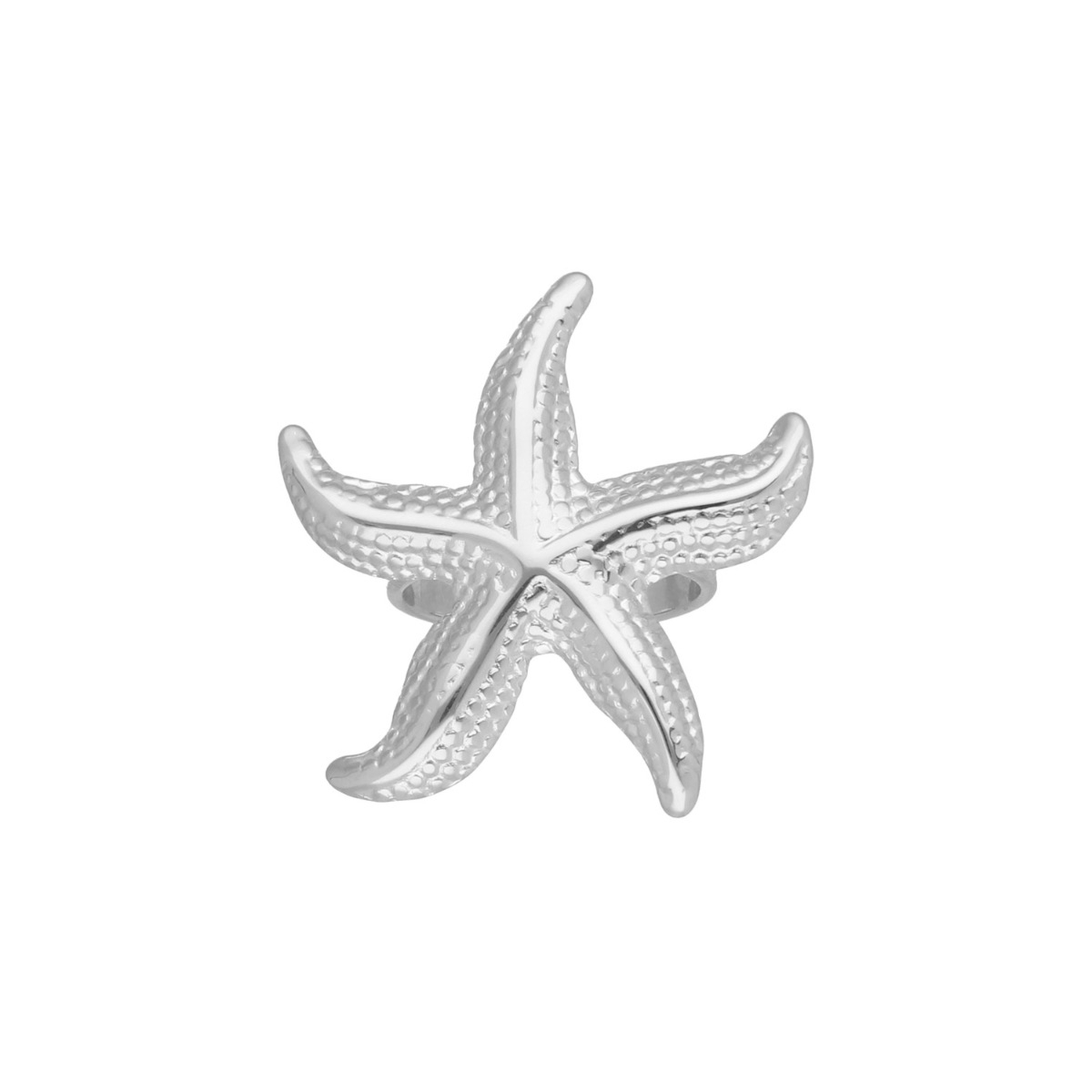 zilveren zeester ring