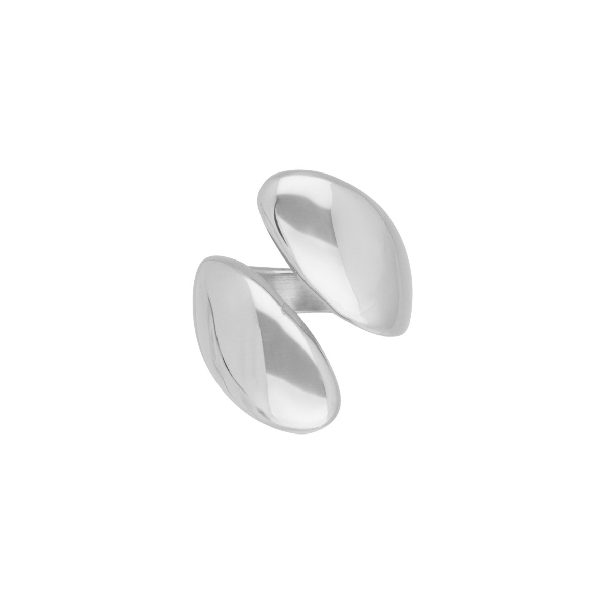 Platte teardrop ring