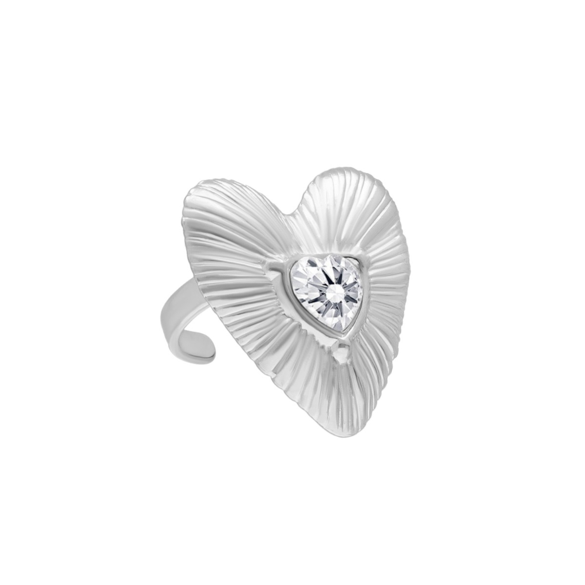 Hartjes ring met steen