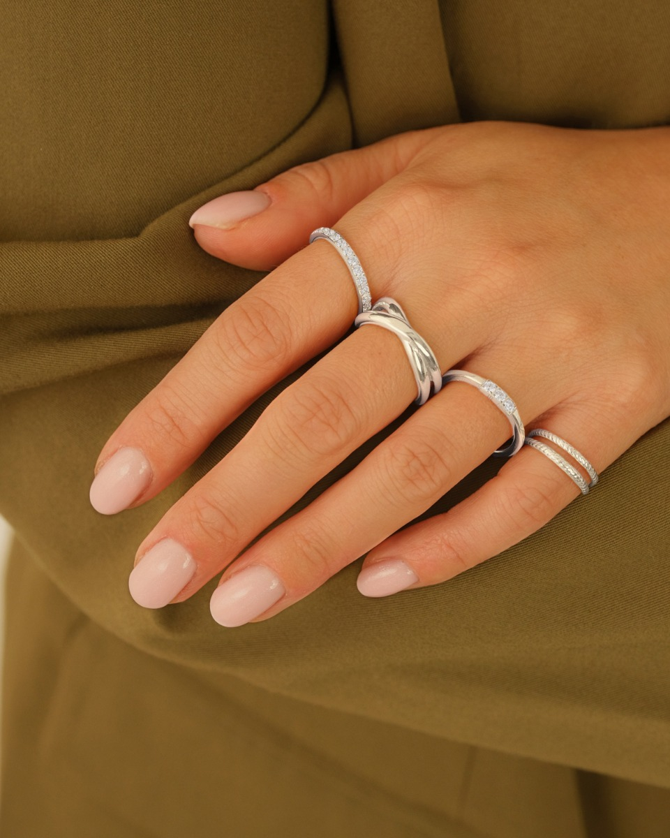 Steentjes ring minimalistisch