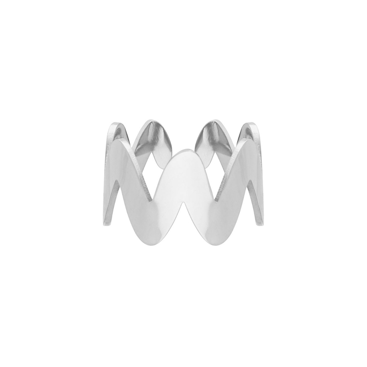 Trending zigzag ring