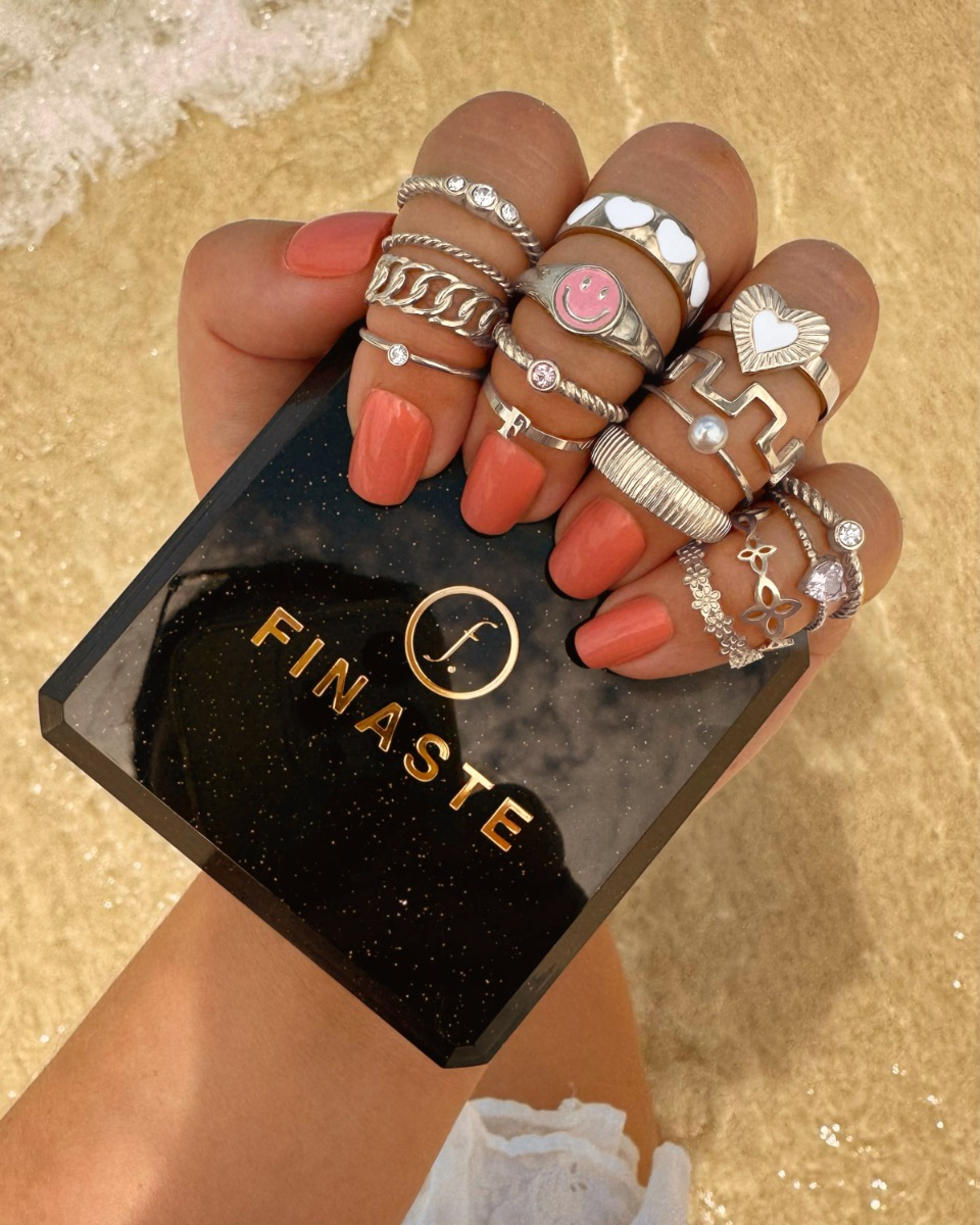 zilveren ringen combinatie 