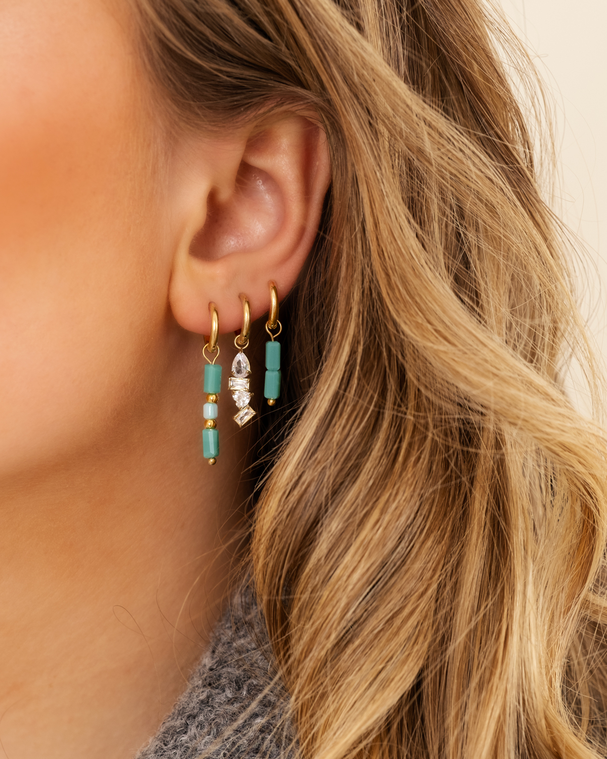 Earparty met ocean steentjes