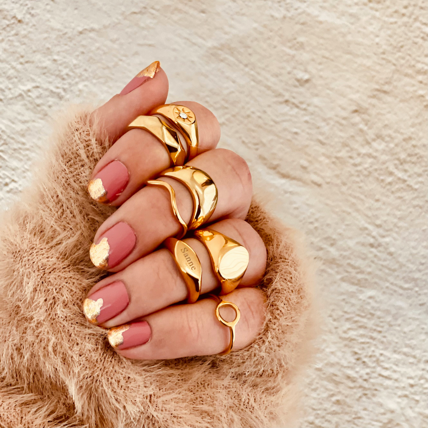 Mooie ringen om de hand voor een trendy look