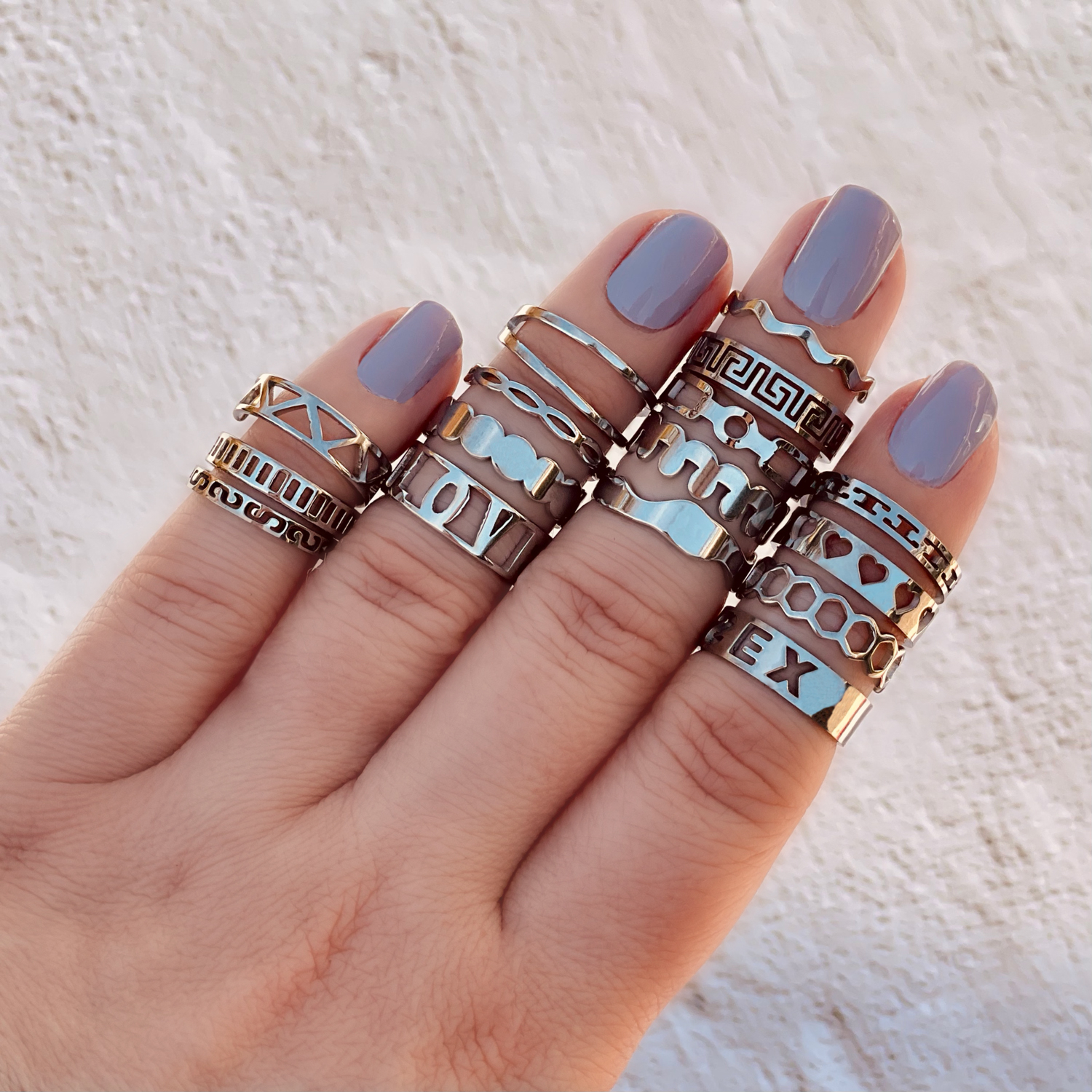 Ringen mix om vingers