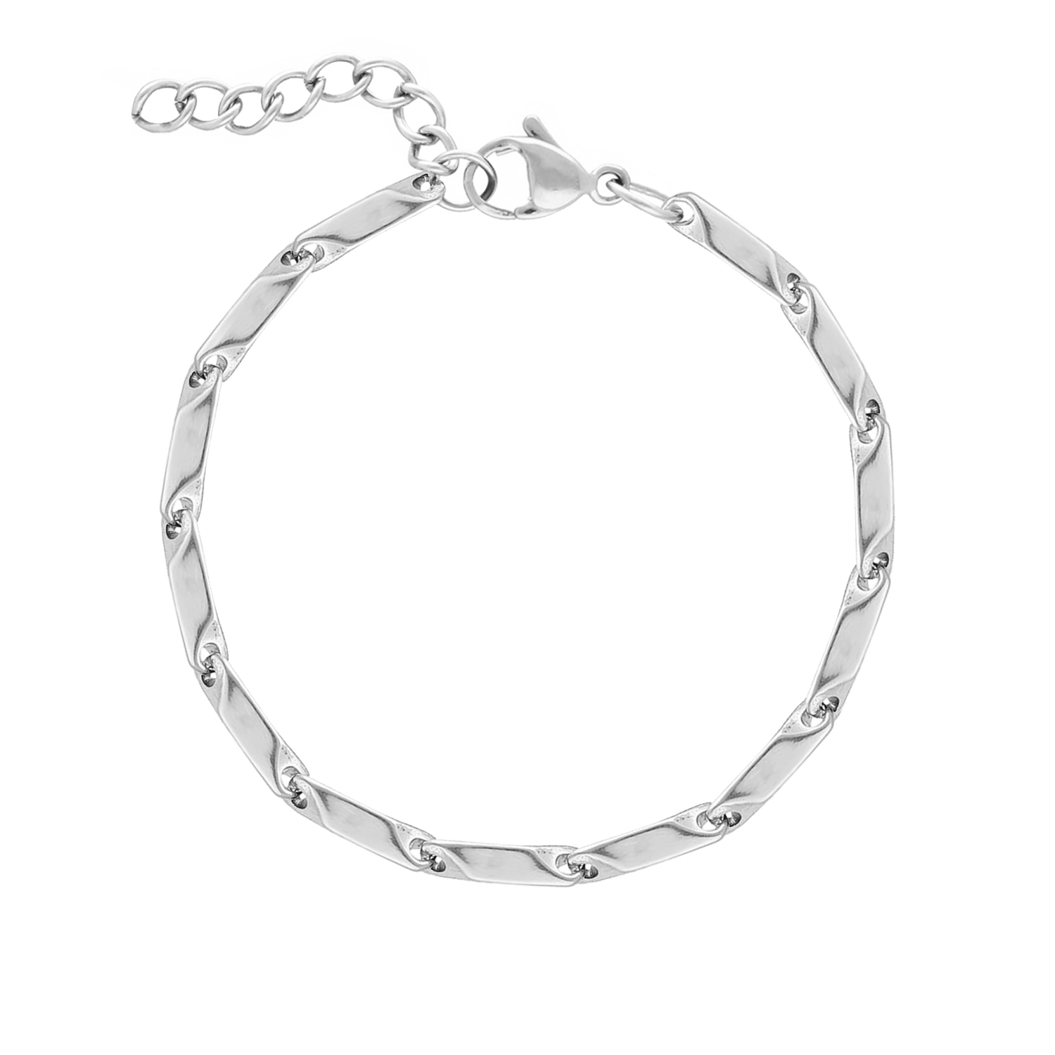 Geometric chain enkelbandje
