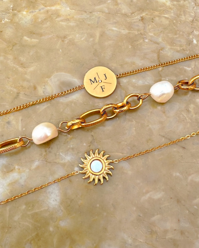 Gouden armparty mix