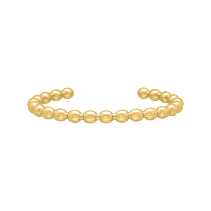 Bangle bolletjes goudkleurig