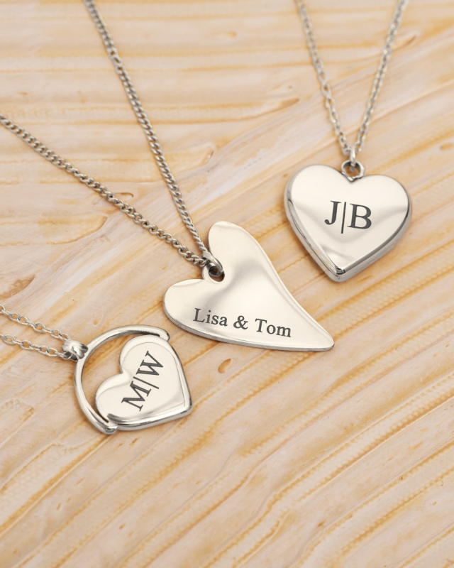 Sweet heart ketting graveren